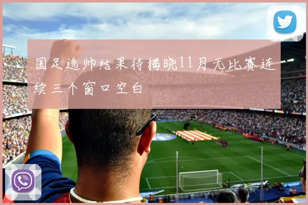 国足选帅结果待揭晓11月无比赛连续三个窗口空白